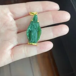 Jade virgin deals mary pendant